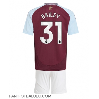 Aston Villa Leon Bailey #31 Echipament de Fotbal Replică 2024-25 Copii Acasa (+ Șorturi)